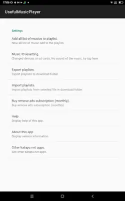 Useful Music Player android App screenshot 6